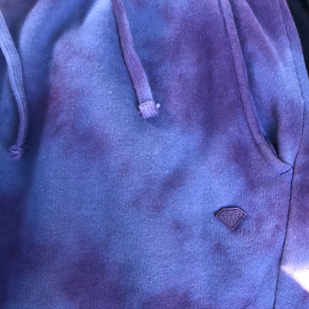 Diamond Supply tie dye jogger sweatpants